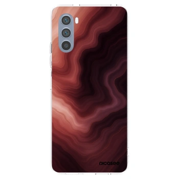 Picasee husă transparentă din silicon pentru Motorola Moto G62 - Rouge