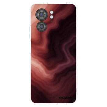 Picasee husă transparentă din silicon pentru Motorola Edge 40 - Rouge