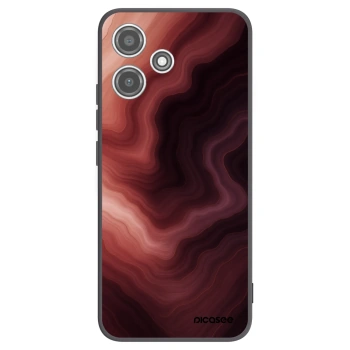 Picasee husă neagră din silicon pentru Xiaomi Redmi 12 5G - Rouge