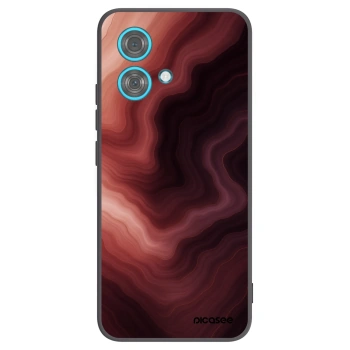 Picasee husă neagră din silicon pentru Motorola Edge 40 Neo - Rouge