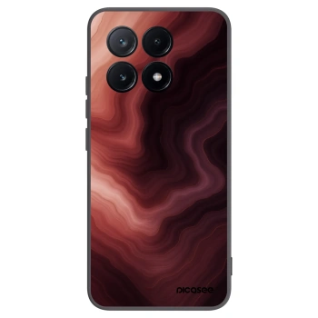 Picasee husă neagră din silicon pentru Xiaomi Poco X6 Pro - Rouge