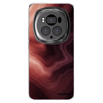 Picasee husă transparentă din silicon pentru Honor Magic6 Pro - Rouge