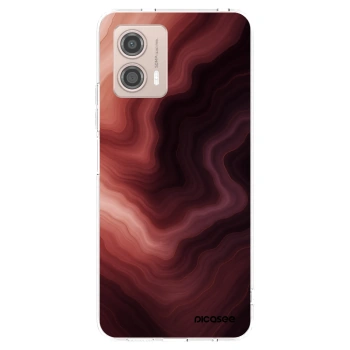 Picasee husă transparentă din silicon pentru Motorola Moto G53 5G - Rouge