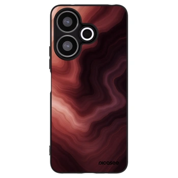 Picasee husă neagră din silicon pentru Xiaomi Redmi 13 4G - Rouge