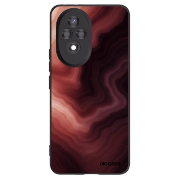 Picasee husă neagră din silicon pentru Honor 200 5G - Rouge
