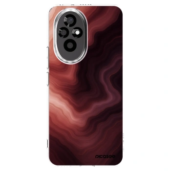 Picasee husă transparentă din silicon pentru Honor 200 Pro 5G - Rouge