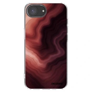 Picasee husă transparentă din silicon pentru Apple iPhone 17e - Rouge