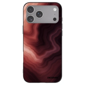 Picasee husă neagră din silicon pentru Apple iPhone 18 Pro Max - Rouge