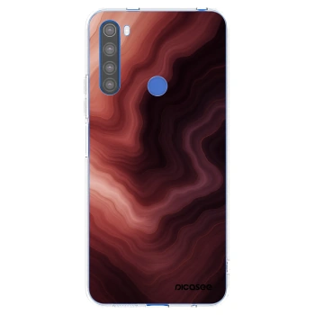 Picasee husă transparentă din silicon pentru Xiaomi Redmi Note 8T - Rouge