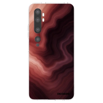 Picasee husă transparentă din silicon pentru Xiaomi Mi Note 10 (Pro) - Rouge