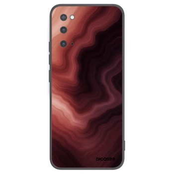 Picasee husă neagră din silicon pentru Samsung Galaxy S20 G980F - Rouge