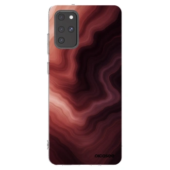 Picasee husă transparentă din silicon pentru Samsung Galaxy S20+ G985F - Rouge