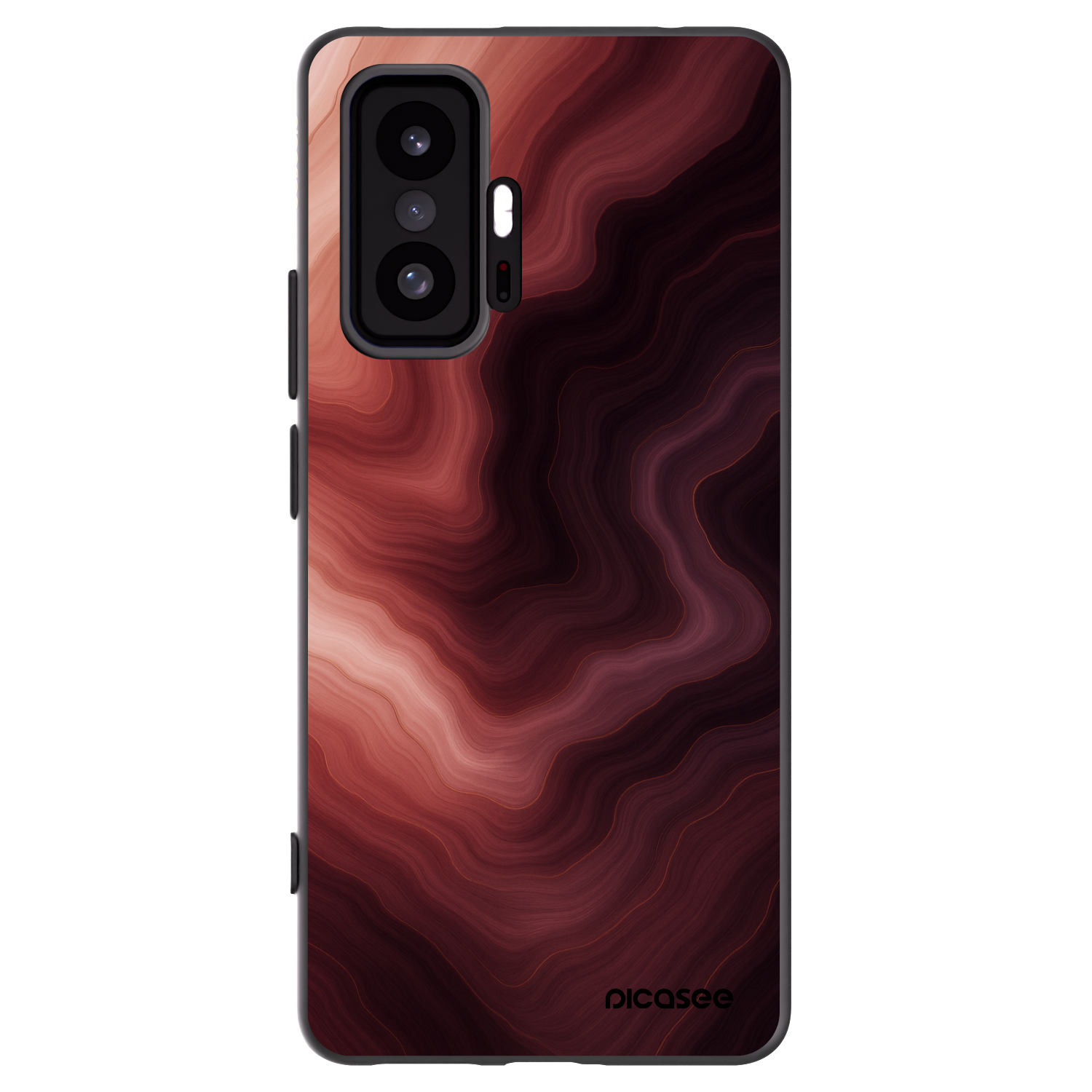 Picasee husă neagră din silicon pentru Xiaomi 11T Pro - Rouge
