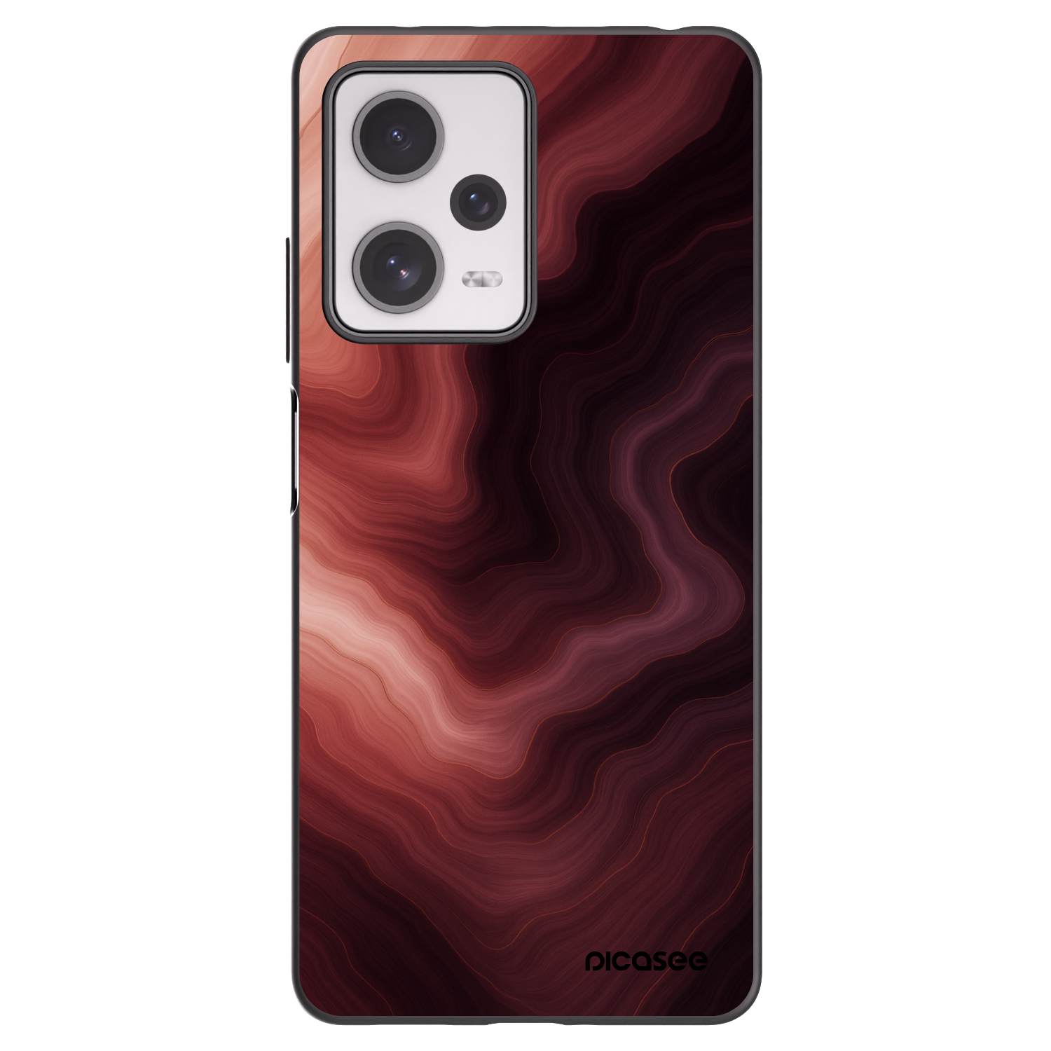 Picasee husă neagră din silicon pentru Xiaomi Redmi Note 12 Pro+ 5G - Rouge