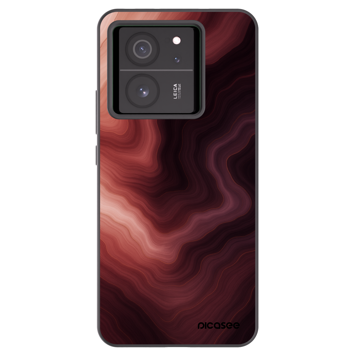 Picasee husă neagră din silicon pentru Xiaomi 13T Pro - Rouge
