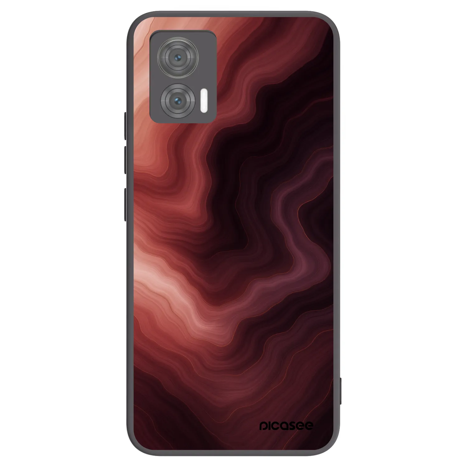 Picasee husă neagră din silicon pentru Motorola Edge 30 Neo - Rouge