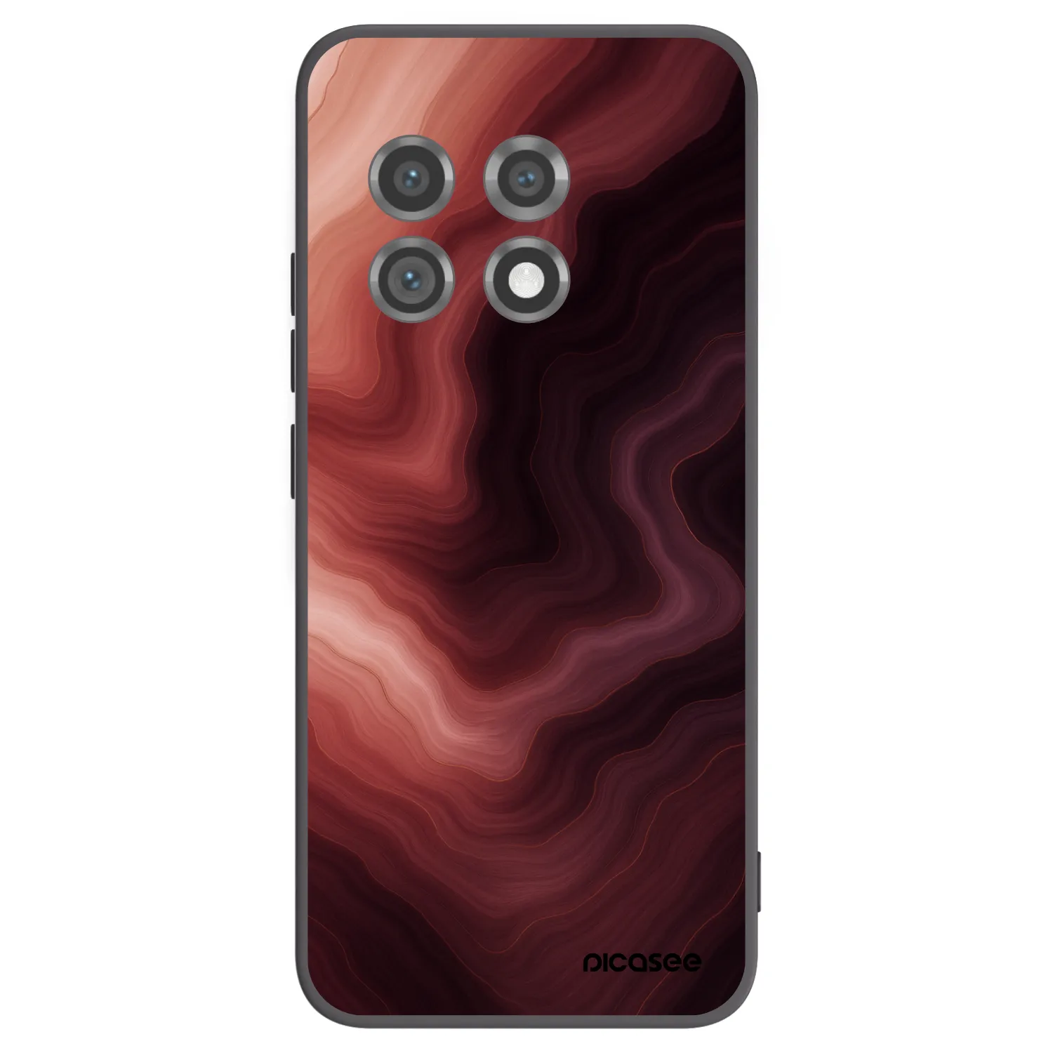 Picasee husă neagră din silicon pentru OnePlus 11 5G - Rouge