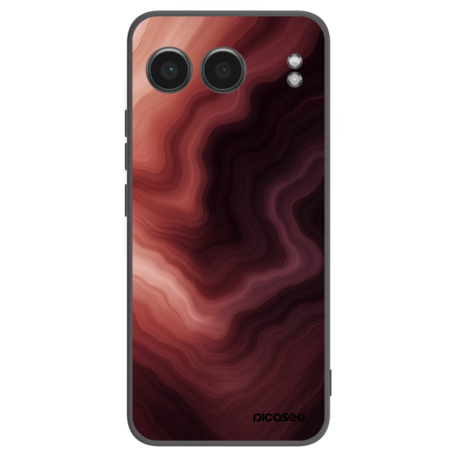 Picasee husă neagră din silicon pentru OnePlus Nord 4 - Rouge