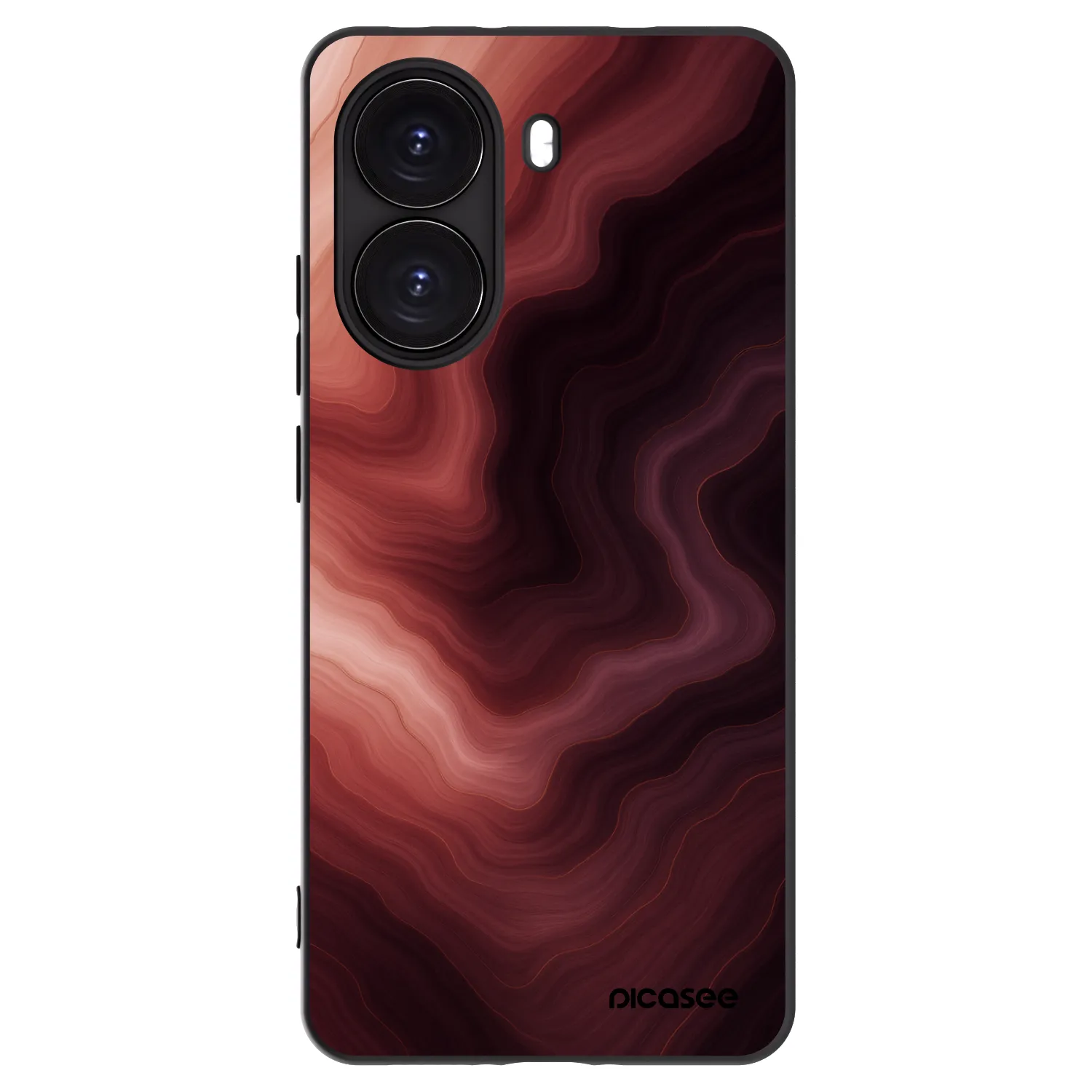 Picasee husă neagră din silicon pentru Xiaomi Poco X7 Pro 5G - Rouge