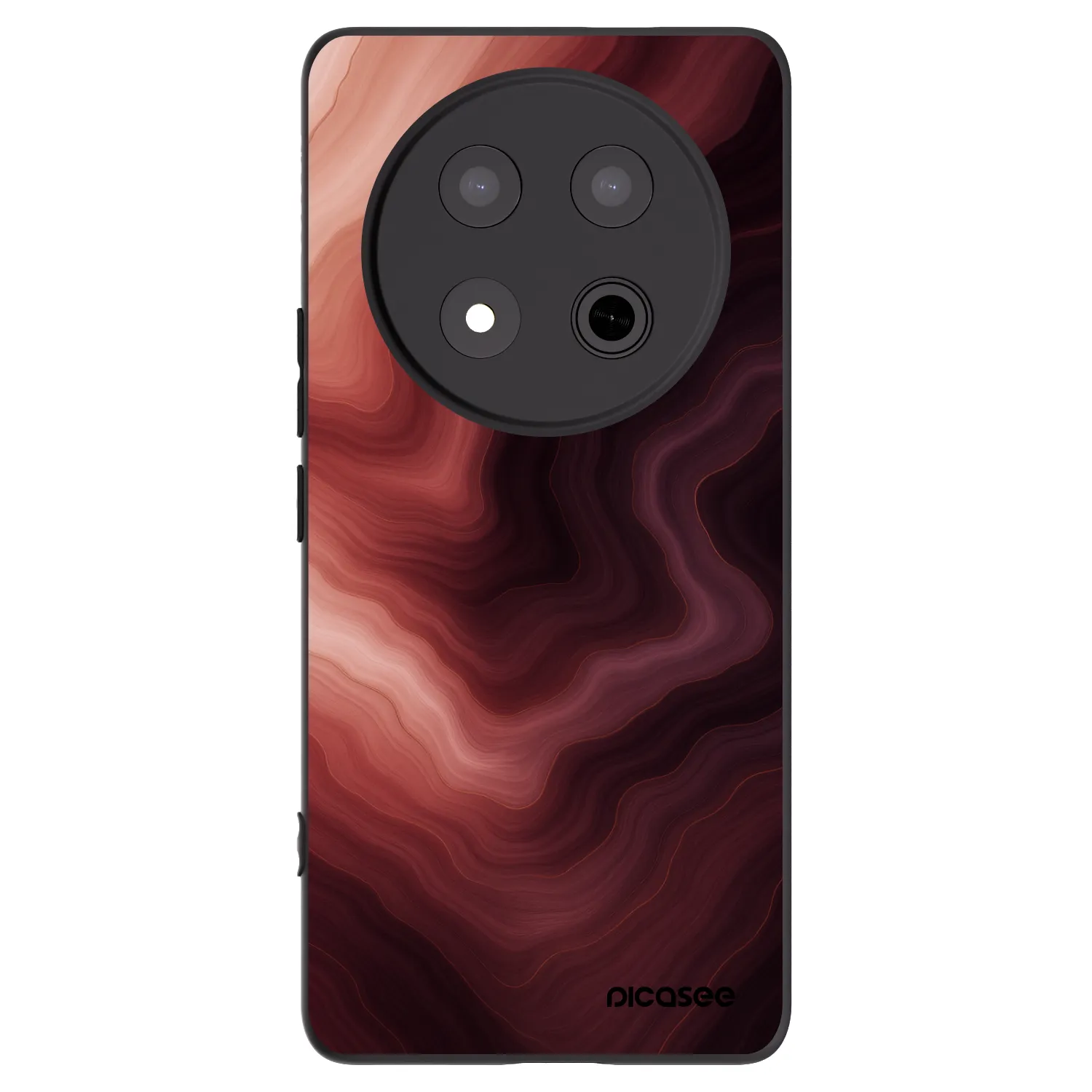 Picasee husă neagră din silicon pentru Honor Magic7 Lite 5G - Rouge