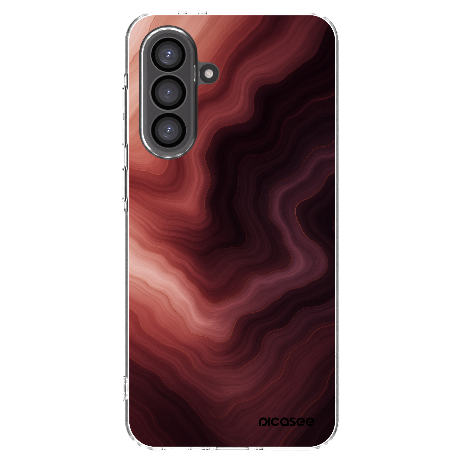 Picasee husă transparentă din silicon pentru Samsung Galaxy A36 5G - Rouge