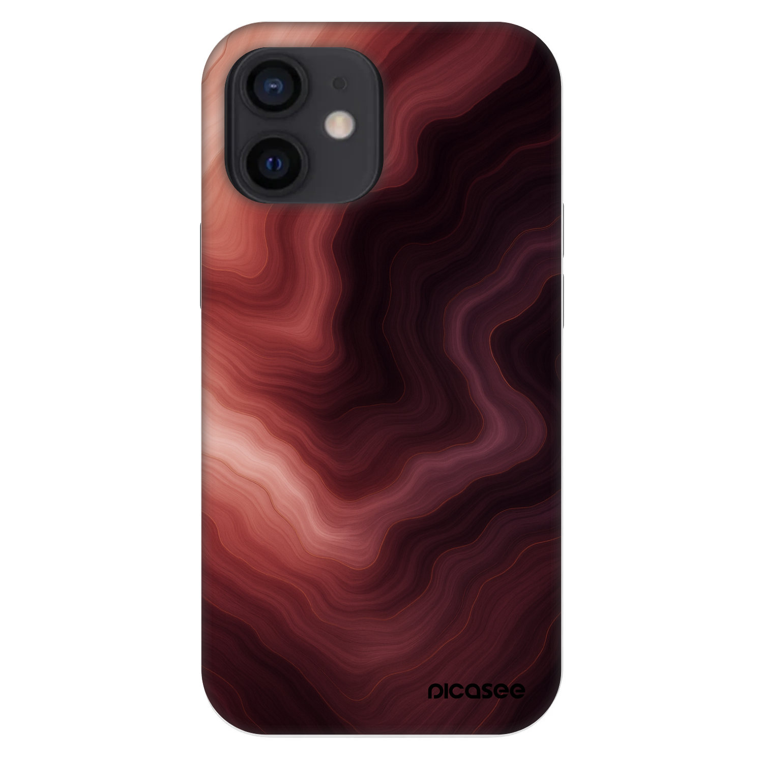 Picasee Fashion Case pentru Apple iPhone 12 mini - Rouge