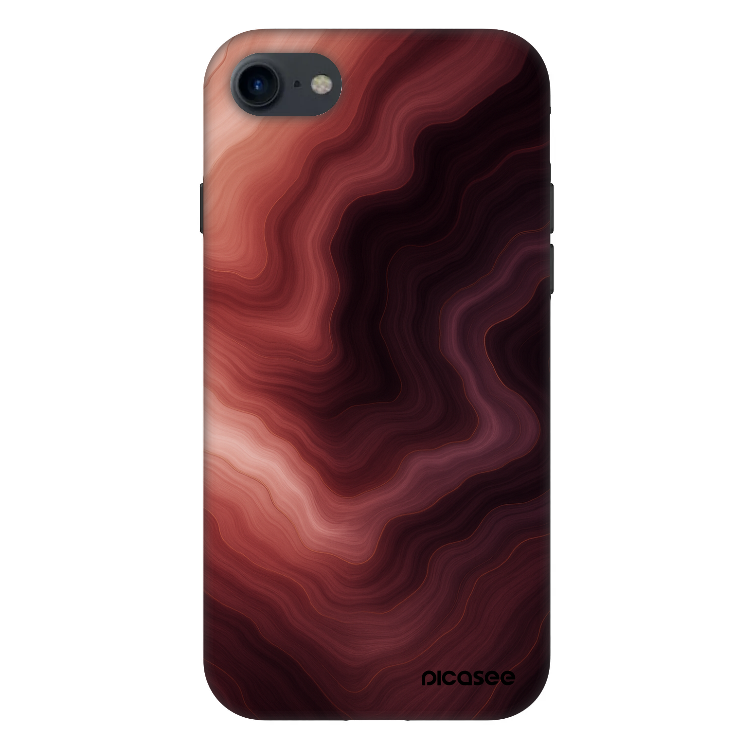 Picasee Fashion Case pentru Apple iPhone 8 - Rouge