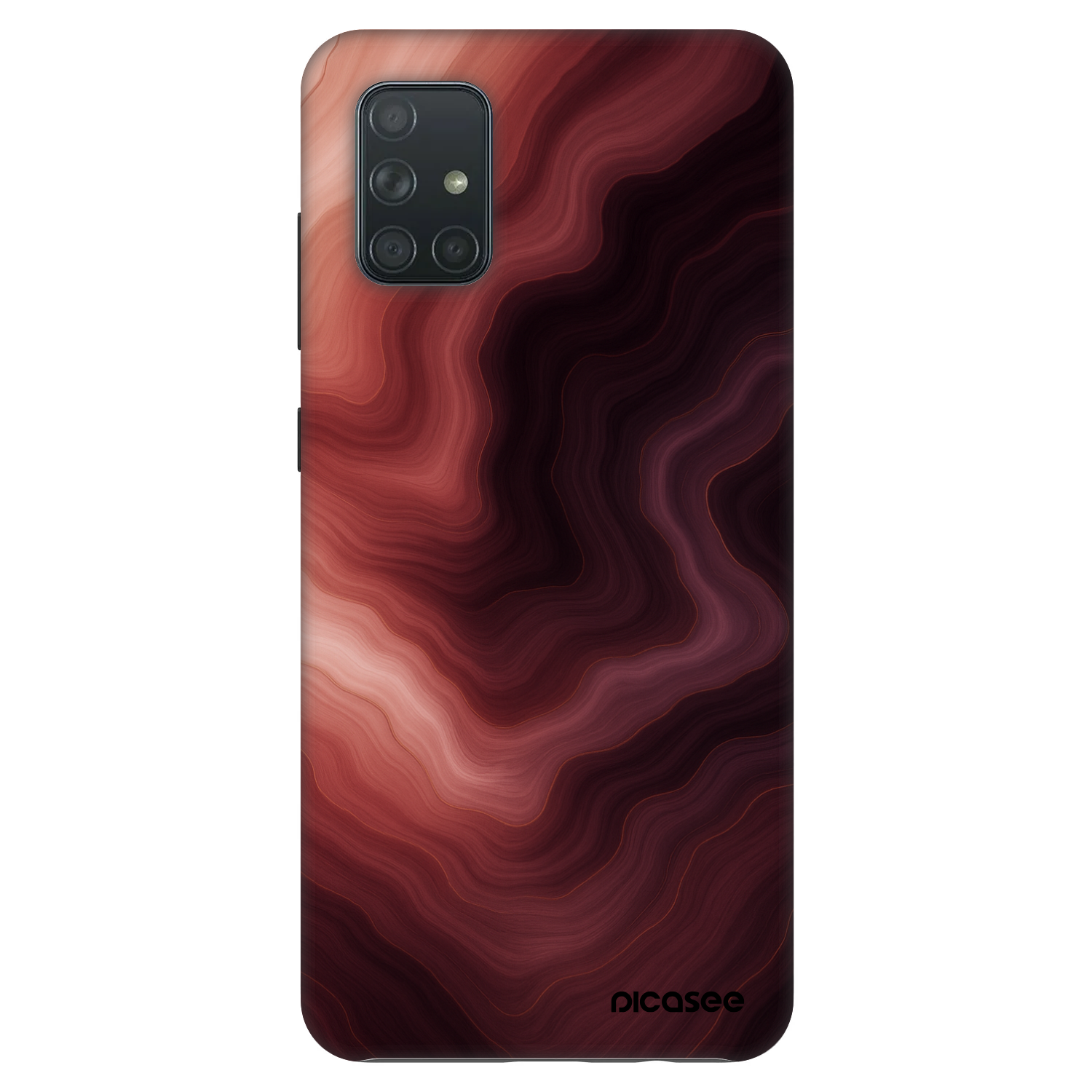 Picasee Fashion Case pentru Samsung Galaxy A71 A715F - Rouge