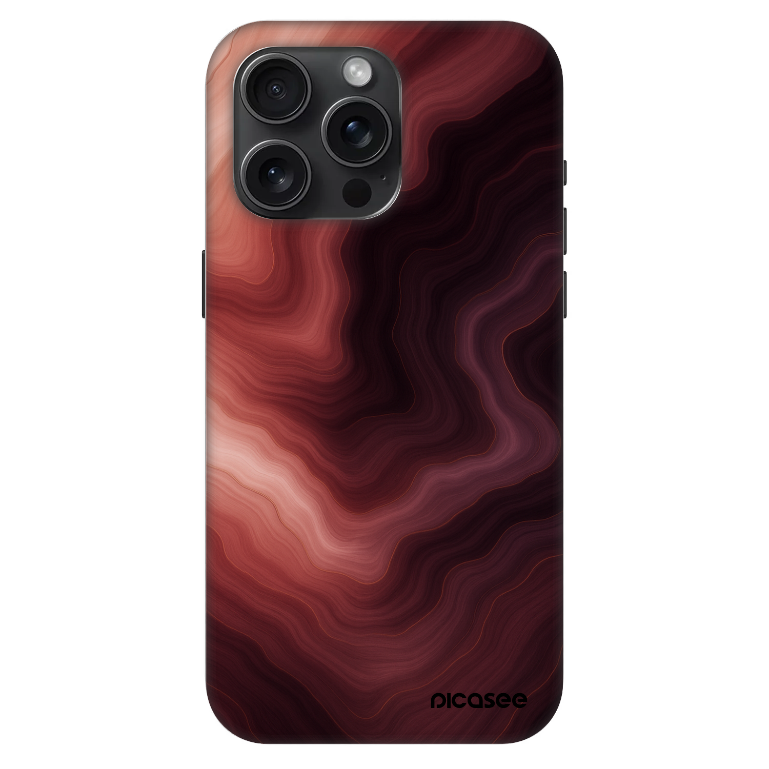 Picasee Fashion Case MagSafe pentru Apple iPhone 15 Pro Max - Rouge