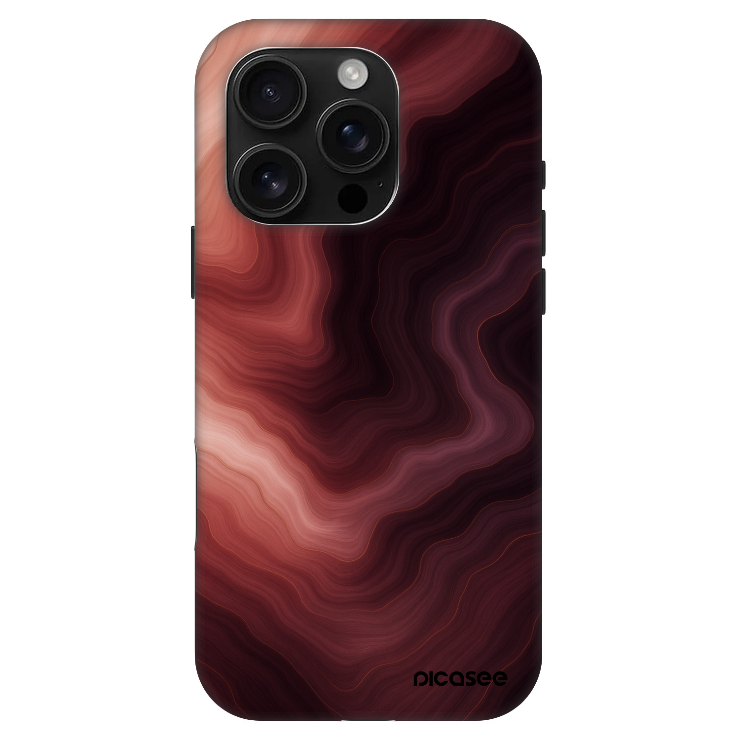 Picasee Fashion Case MagSafe pentru Apple iPhone 16 Pro - Rouge
