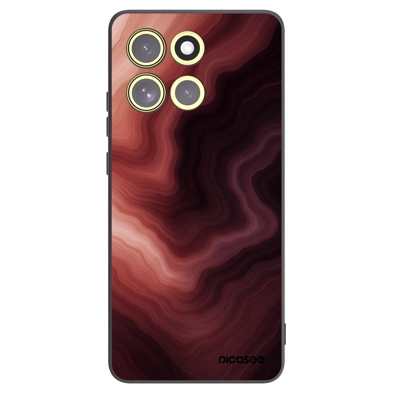 Picasee husă neagră din silicon pentru Motorola Moto G86 5G - Rouge