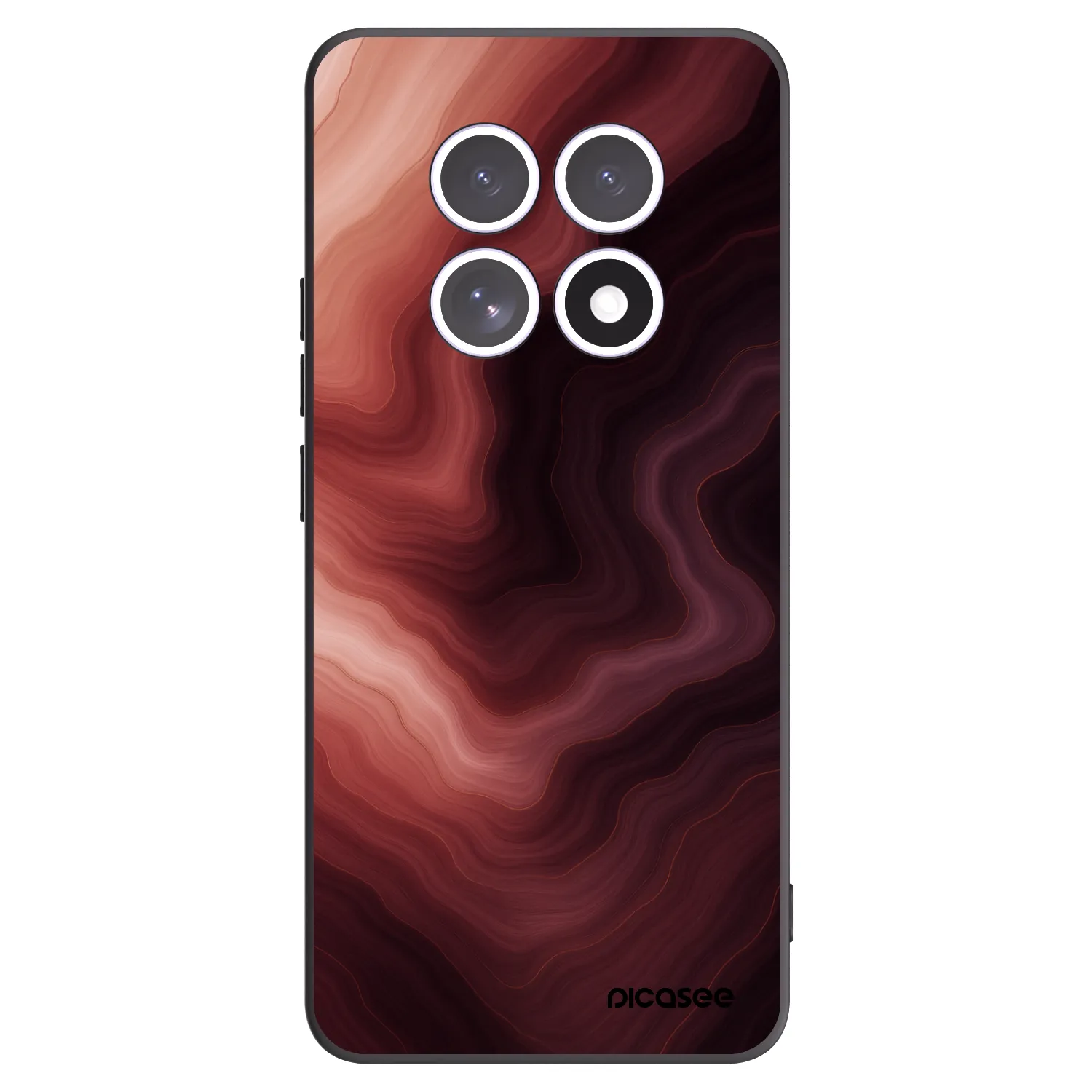 Picasee husă neagră din silicon pentru Xiaomi Redmi Note 15 - Rouge