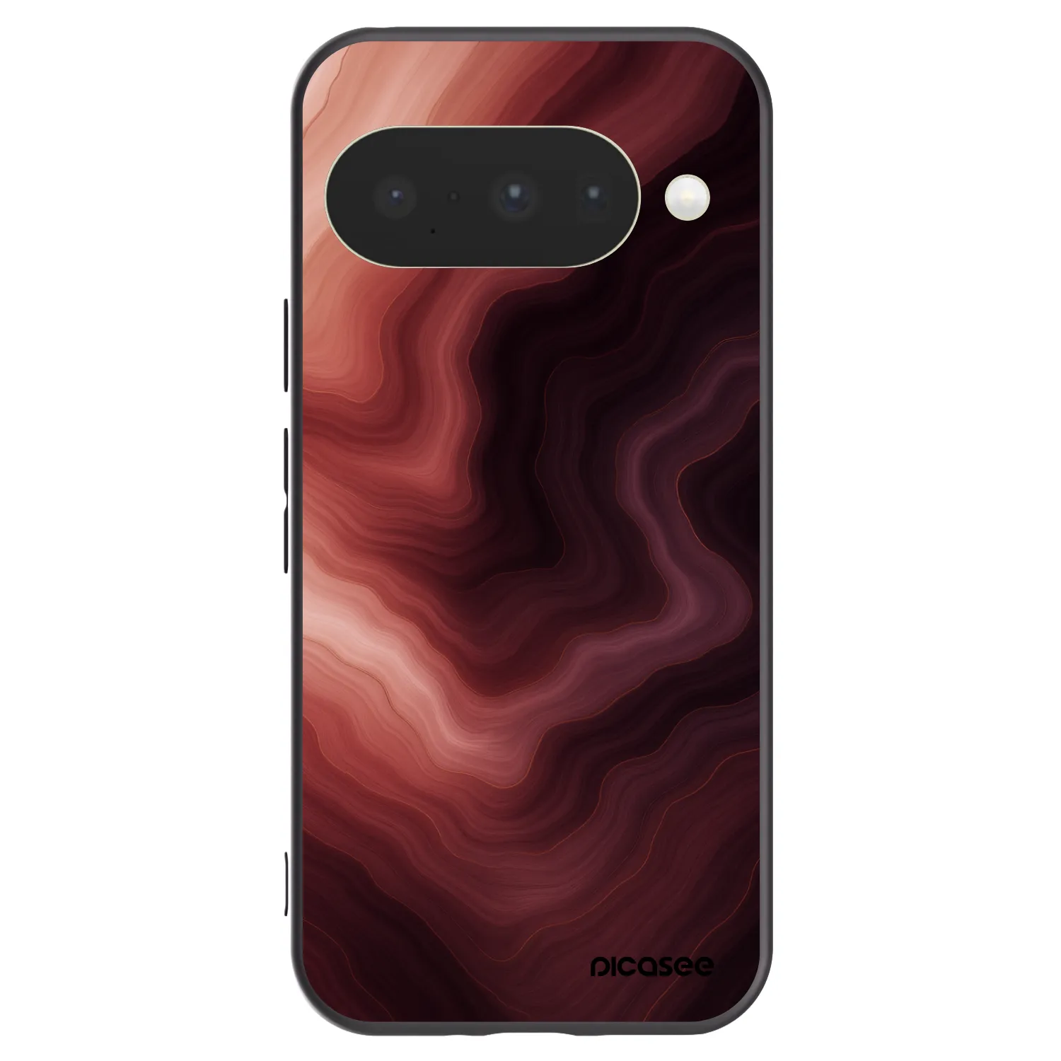 Picasee husă neagră din silicon pentru Google Pixel 10 - Rouge