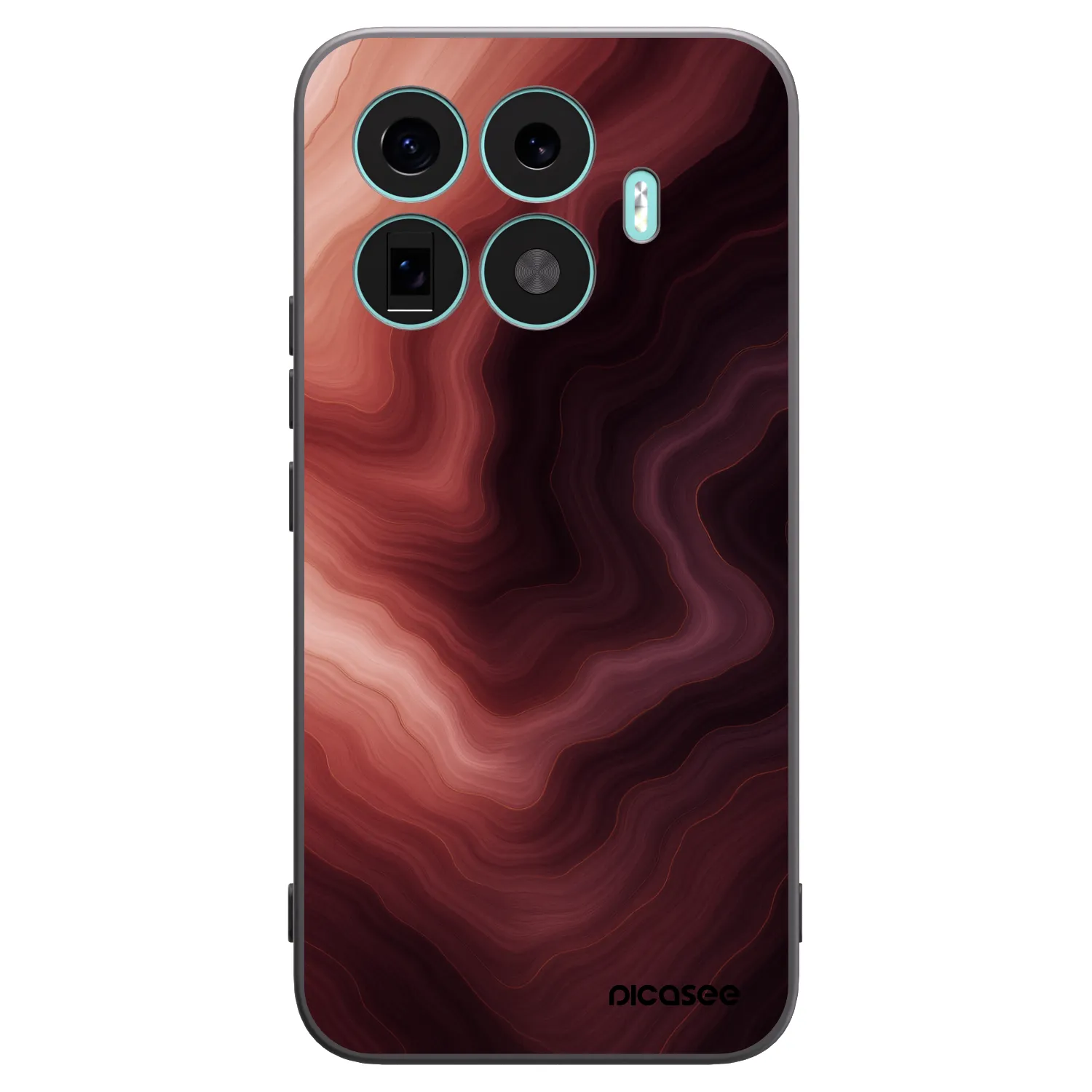 Picasee husă neagră din silicon pentru Xiaomi 17T Pro - Rouge