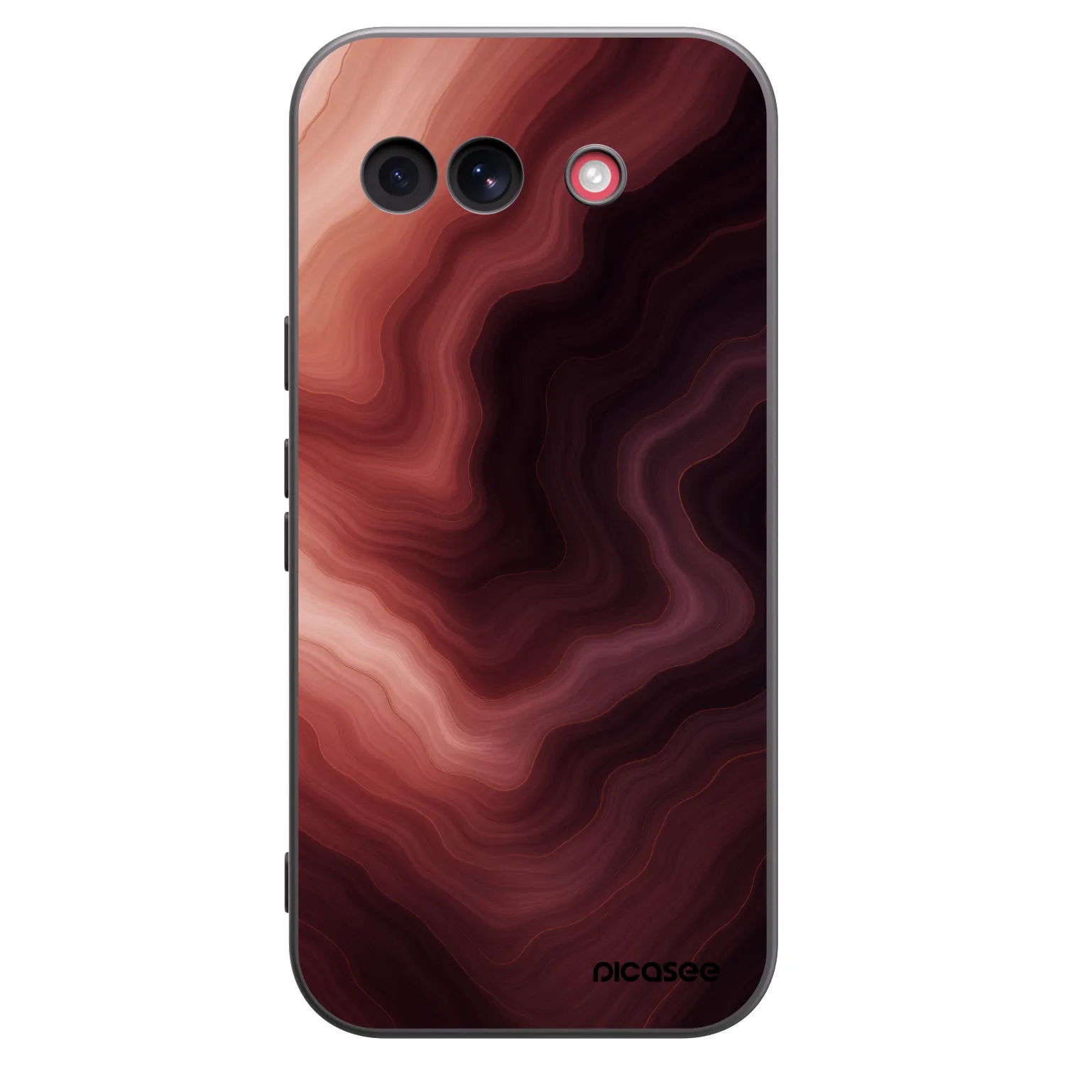 Picasee husă neagră din silicon pentru Google Pixel 10a - Rouge