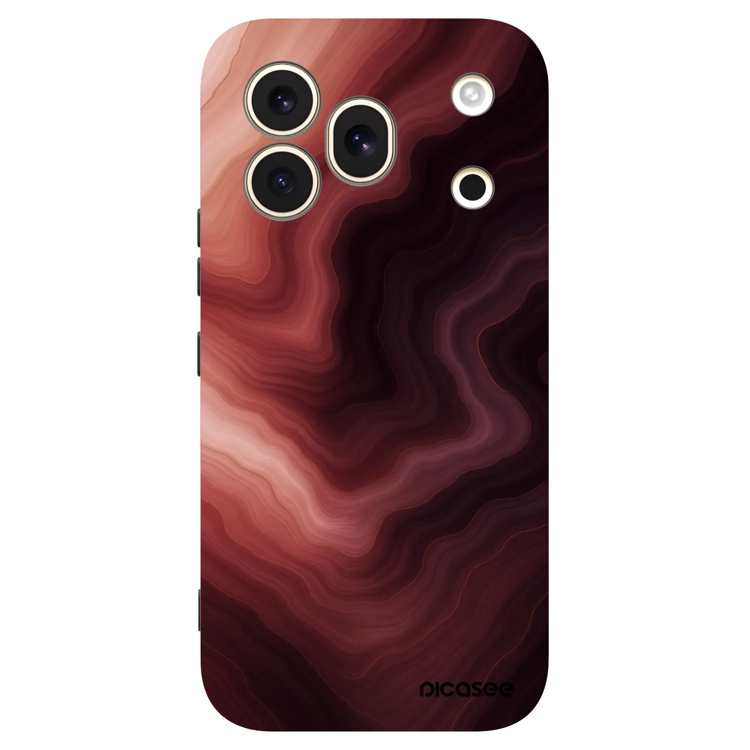 Picasee husă neagră din silicon pentru Honor 600 Pro - Rouge