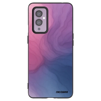 Picasee husă neagră din silicon pentru OnePlus 9 - Silk