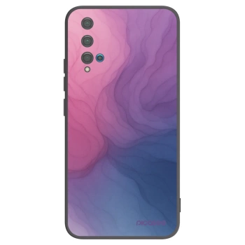 Picasee husă neagră din silicon pentru Huawei Nova 5T - Silk