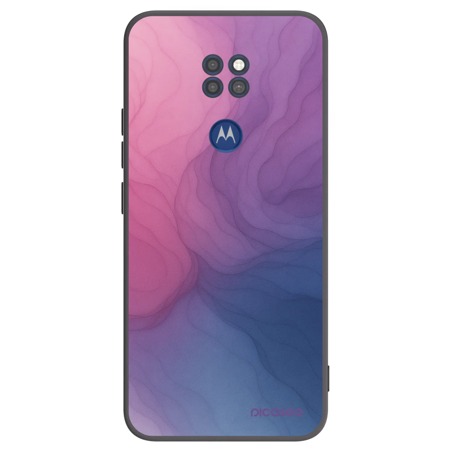 Picasee husă neagră din silicon pentru Motorola Moto G9 Play - Silk