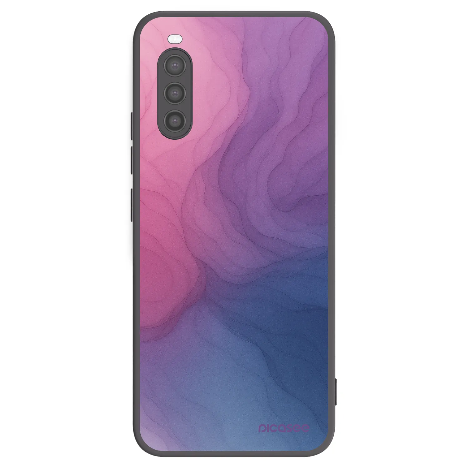 Picasee husă neagră din silicon pentru Sony Xperia 10 II - Silk
