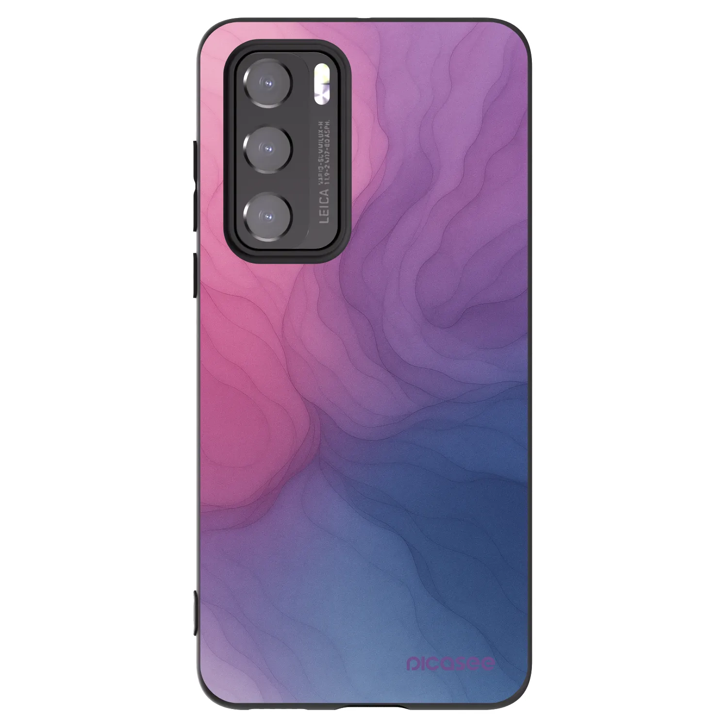 Picasee husă neagră din silicon pentru Huawei P40 - Silk