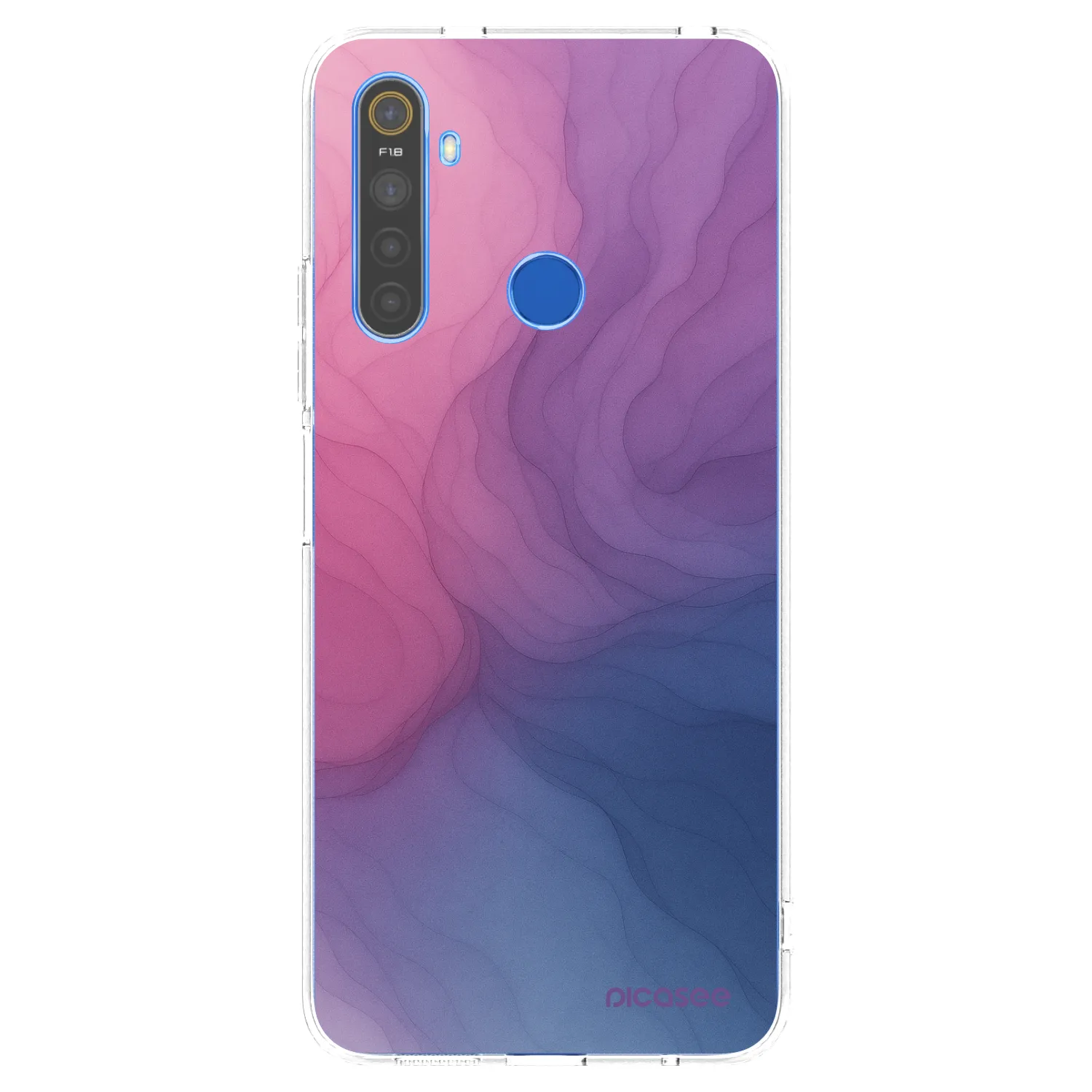 Picasee husă transparentă din silicon pentru Realme 5 - Silk