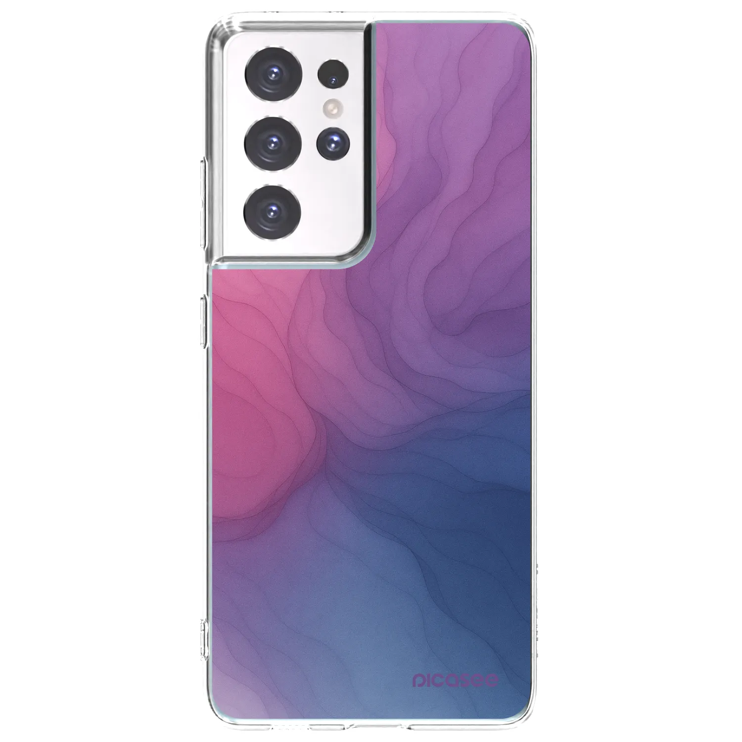 Picasee husă transparentă din silicon pentru Samsung Galaxy S21 Ultra 5G G998B - Silk