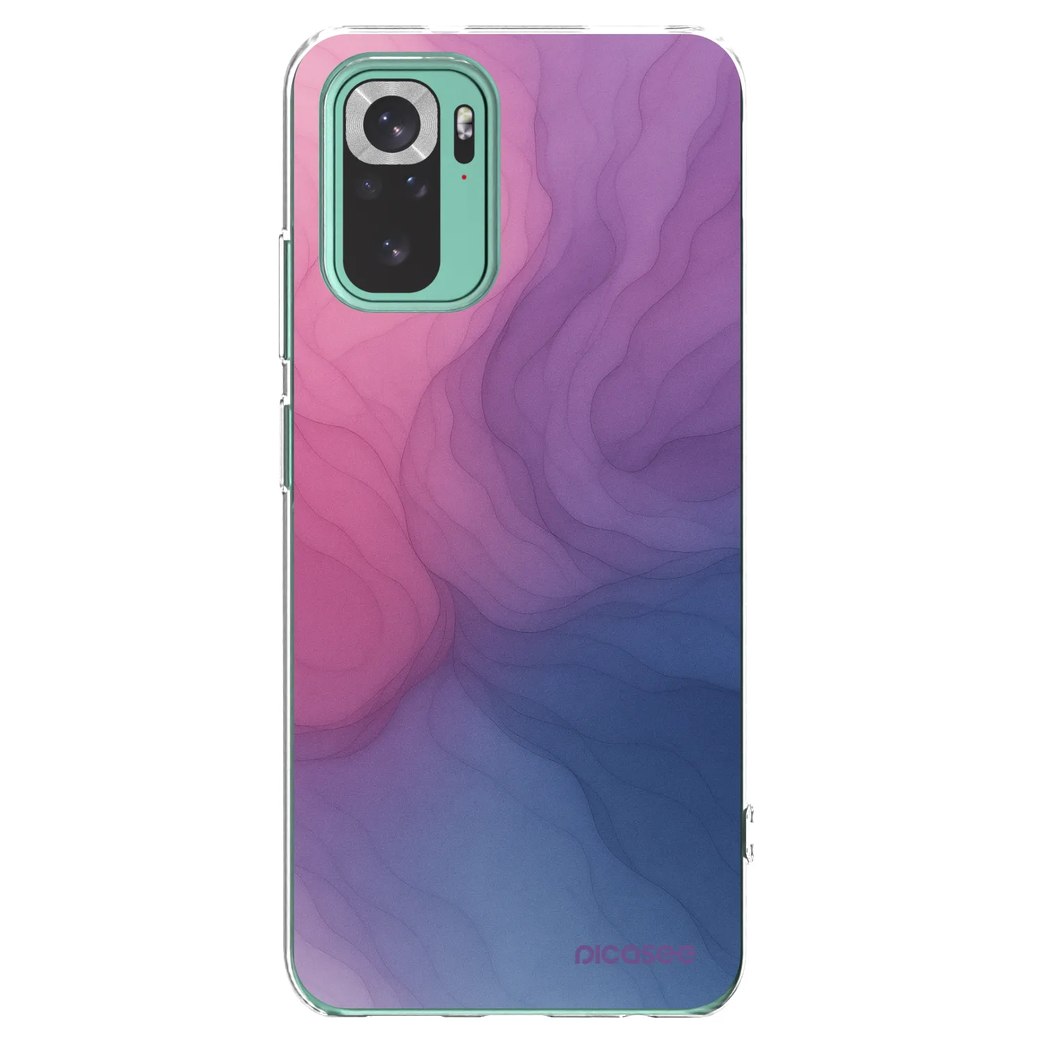 Picasee husă transparentă din silicon pentru Xiaomi Redmi Note 10 Pro - Silk