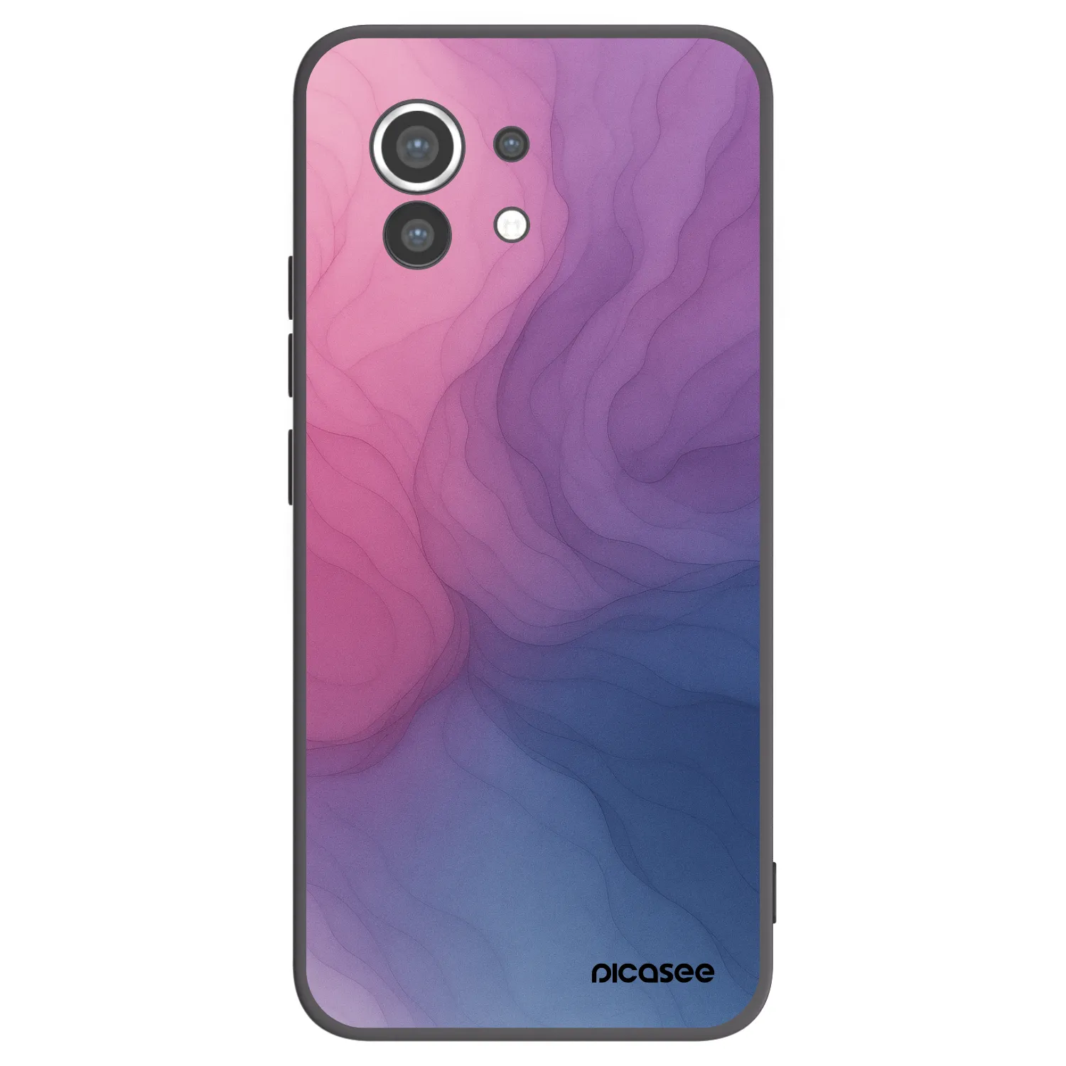 Picasee husă neagră din silicon pentru Xiaomi Mi 11 - Silk