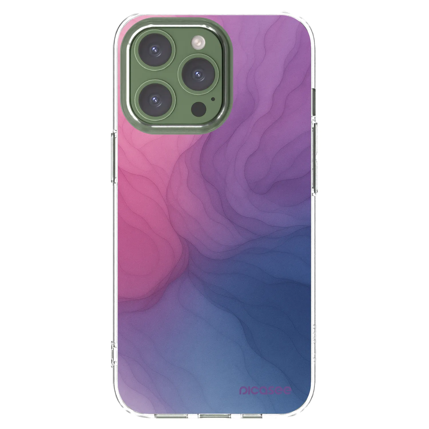 Picasee husă transparentă din silicon pentru Apple iPhone 13 Pro - Silk