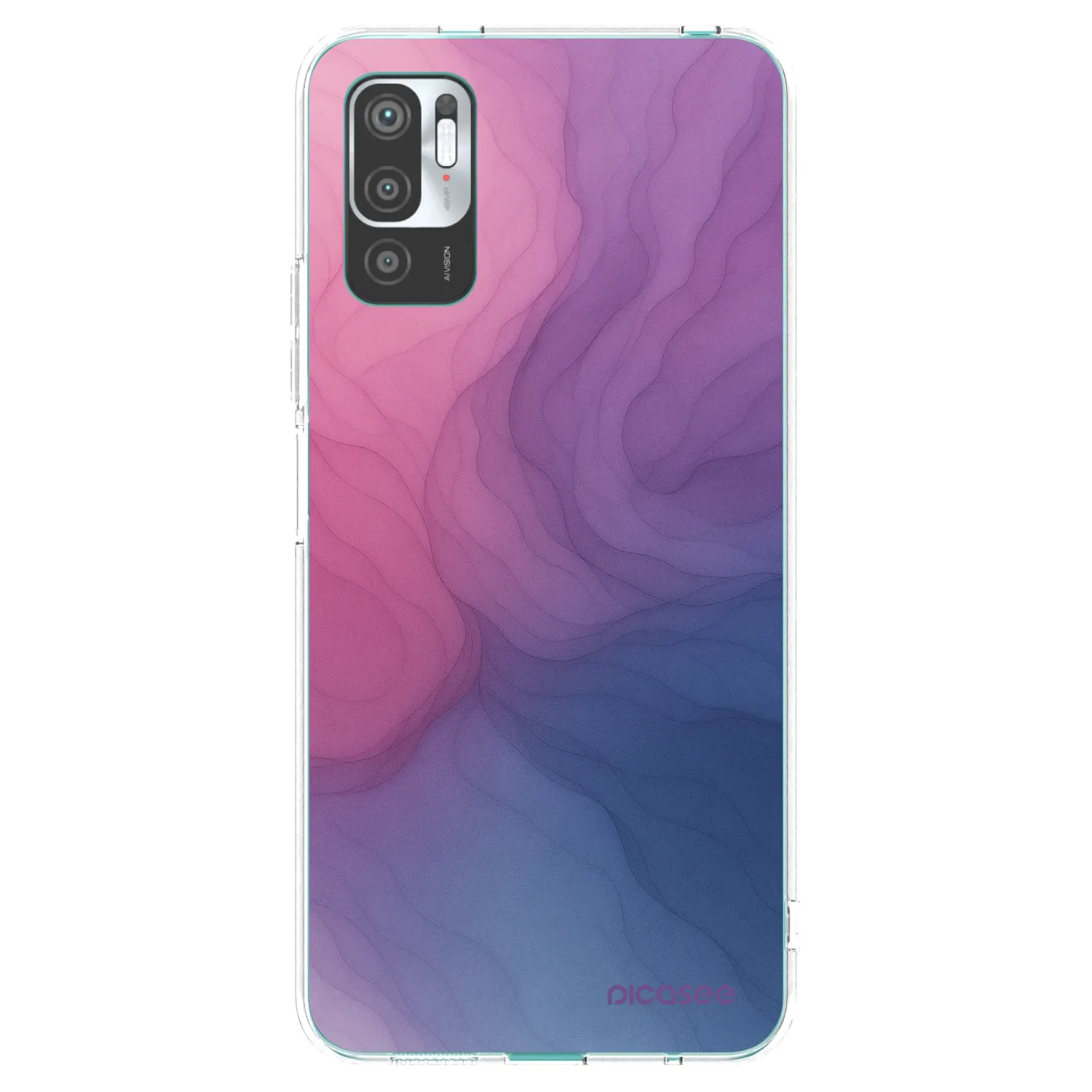 Picasee husă transparentă din silicon pentru Xiaomi Redmi Note 10 5G - Silk