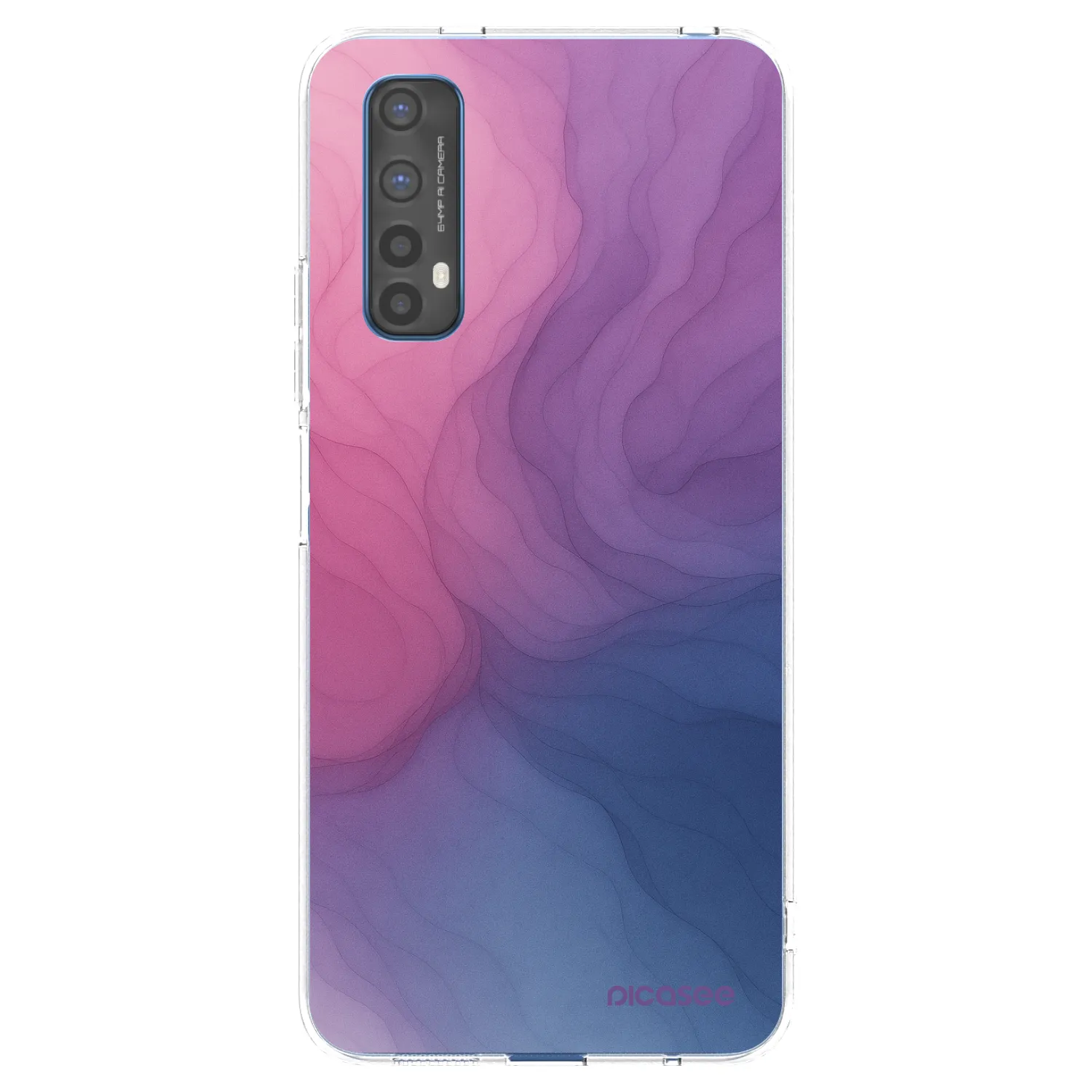 Picasee husă transparentă din silicon pentru Realme 7 - Silk