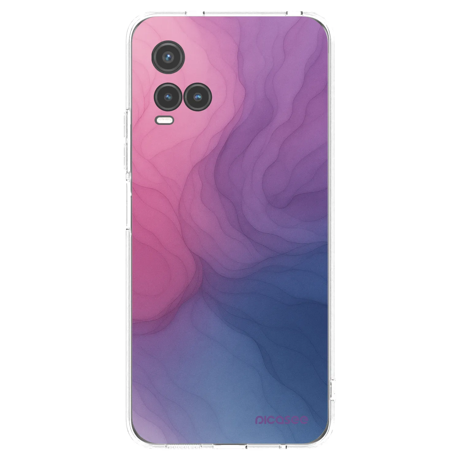 Picasee husă transparentă din silicon pentru Vivo Y33s - Silk