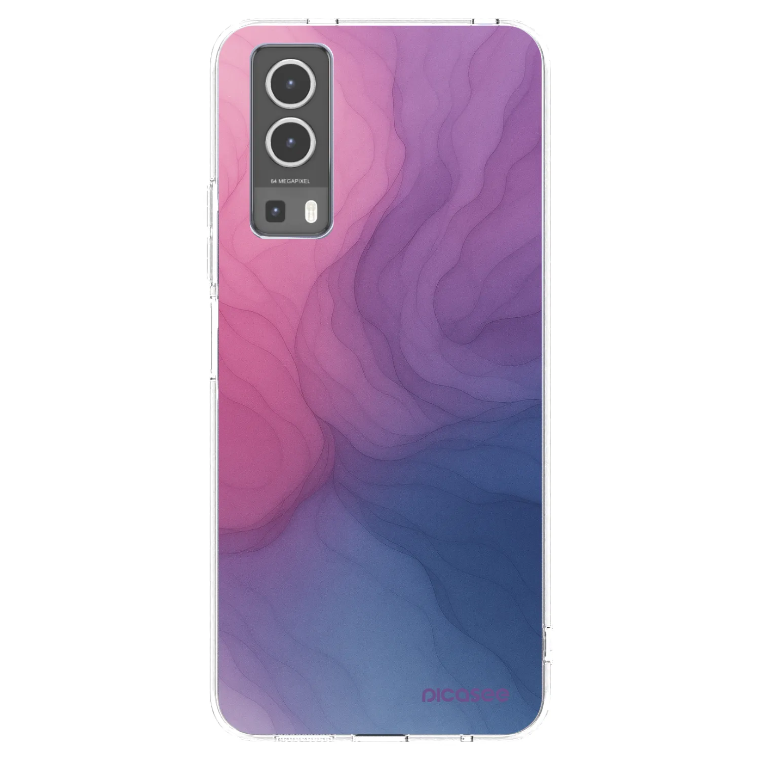 Picasee husă transparentă din silicon pentru Vivo Y72 5G - Silk